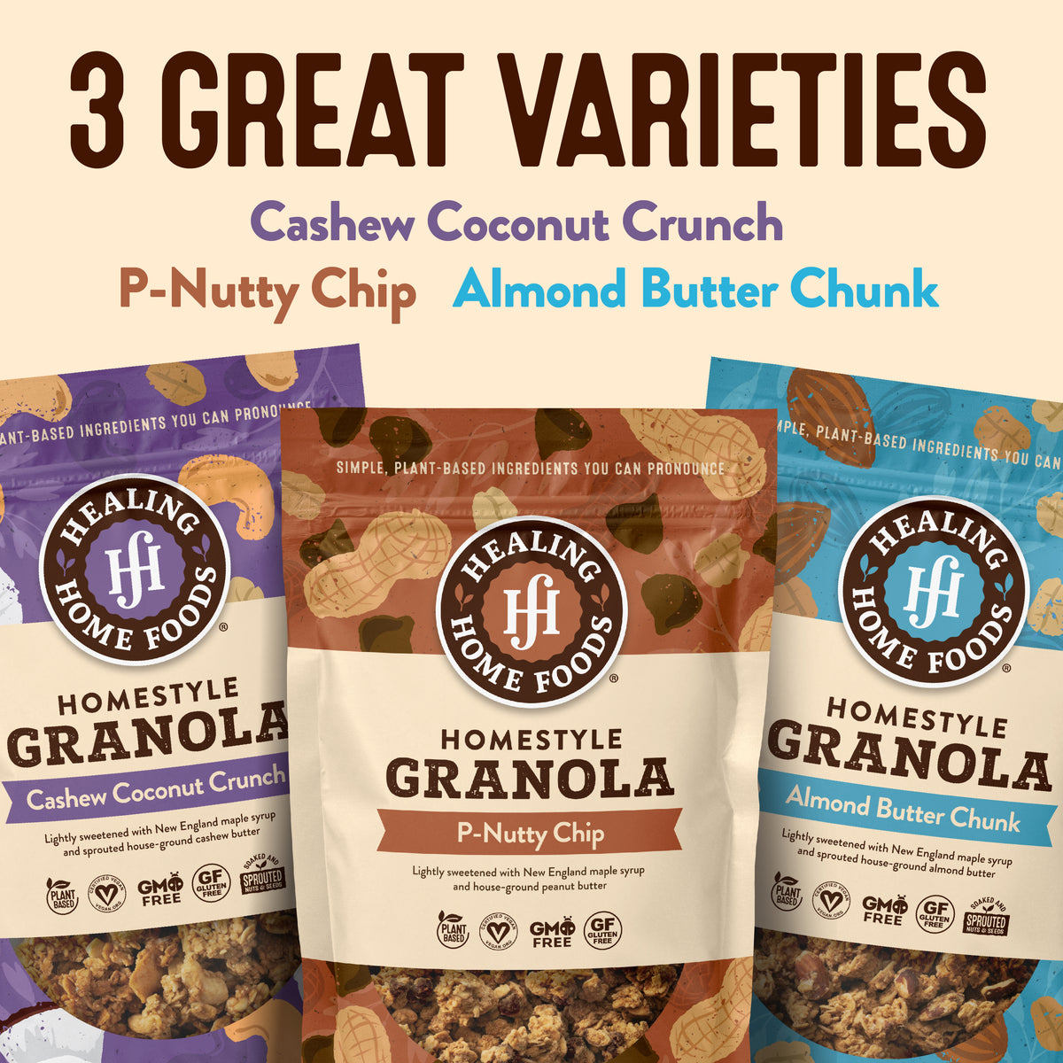 Reduced Sugar Granola Subscription Pack
