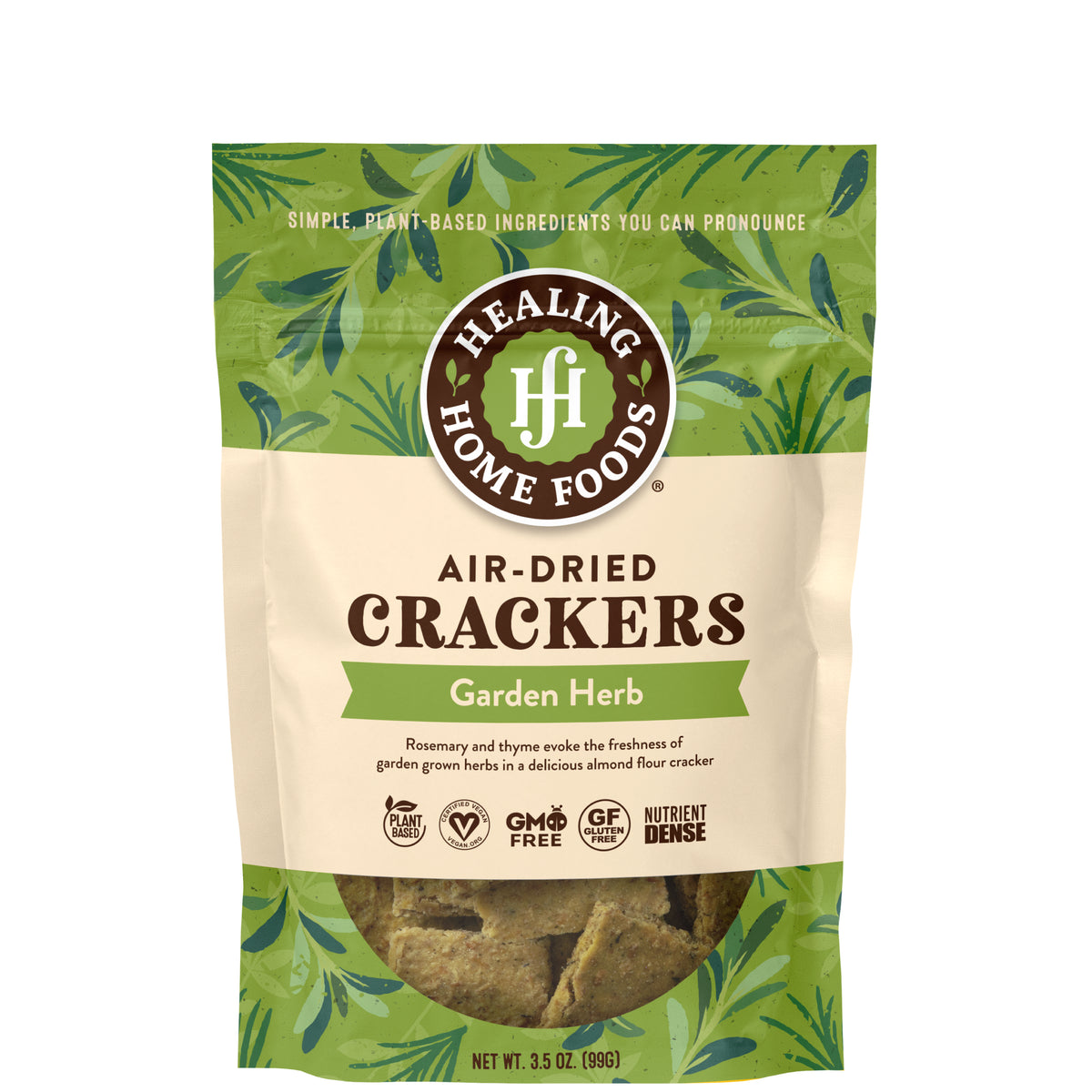 Garden Herb Crackers - Case of 8