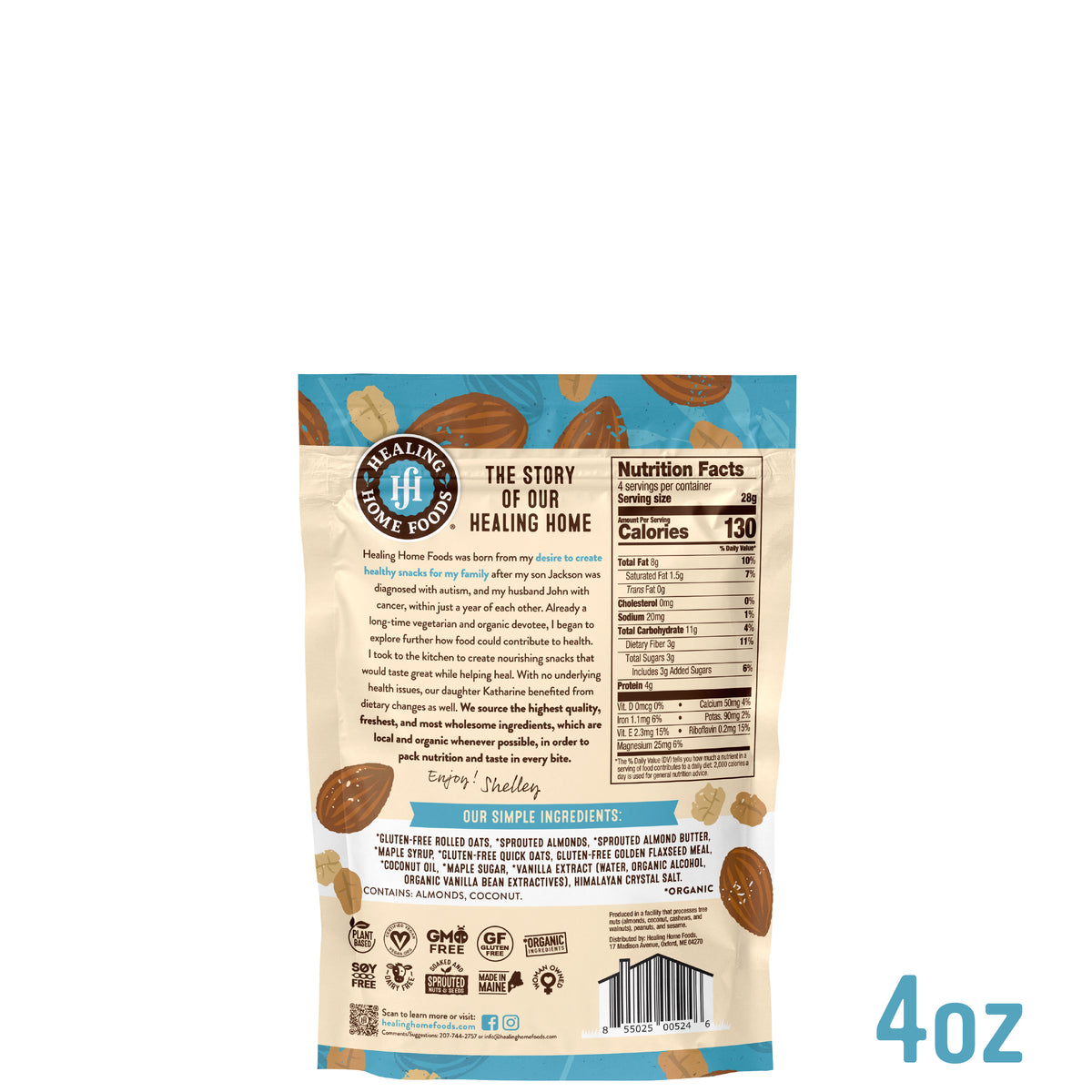 Almond Butter Chunk Granola
