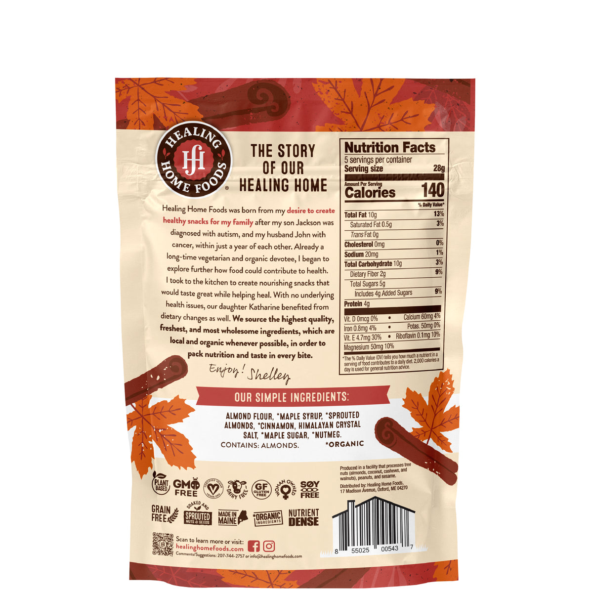Baked Maple Cinnamon Grahams