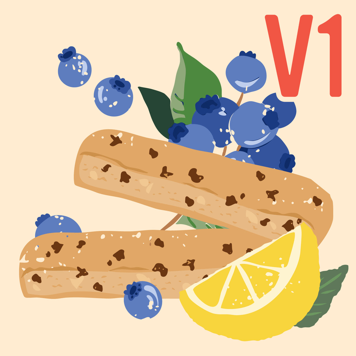 Food Lab - Berries & Lemon Biscotti - Version 1