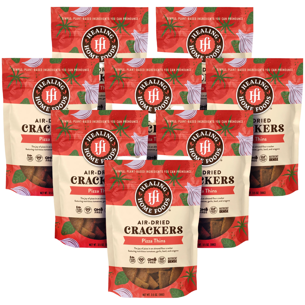Pizza Thins Crackers - Case of 8