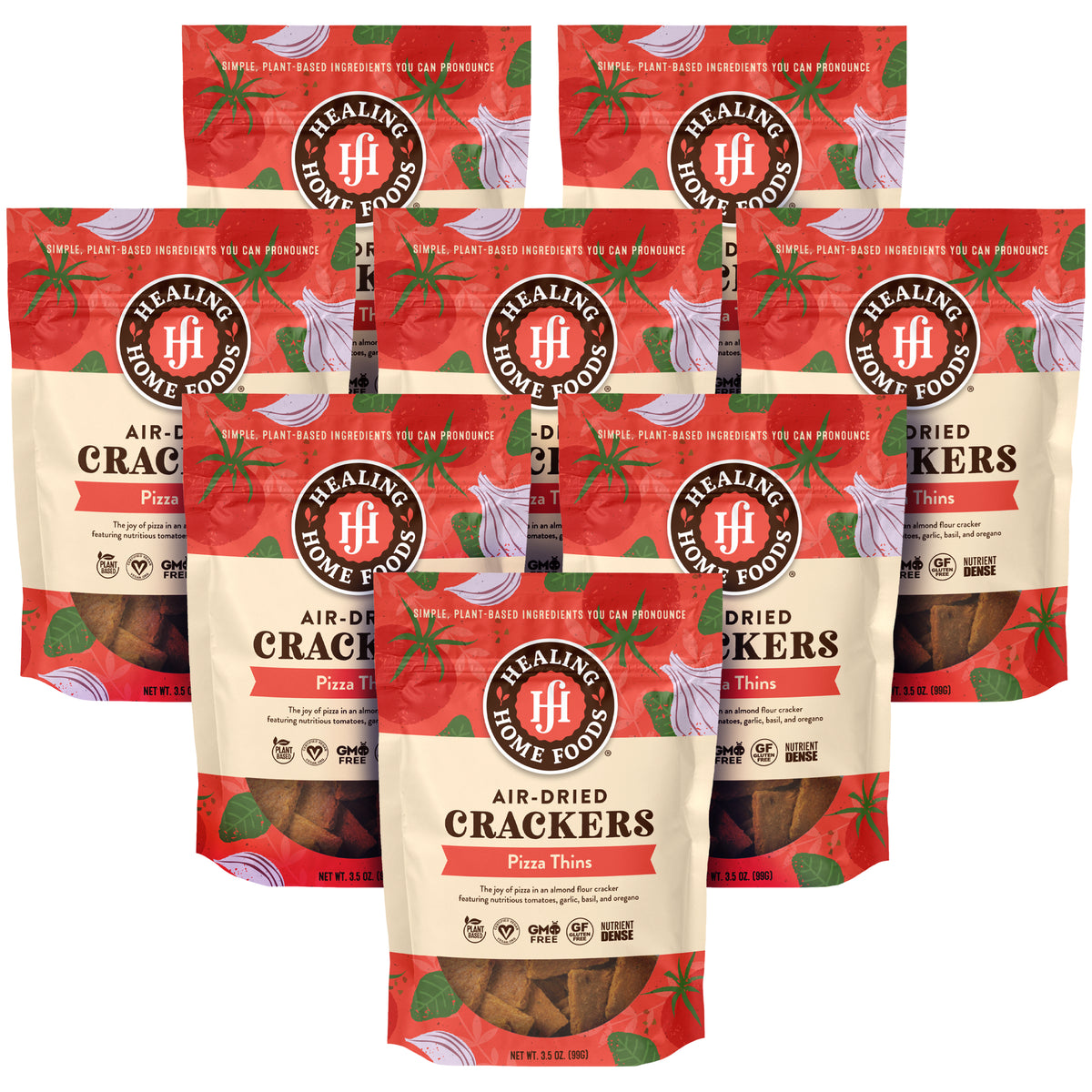 Pizza Thins Crackers - Case of 8