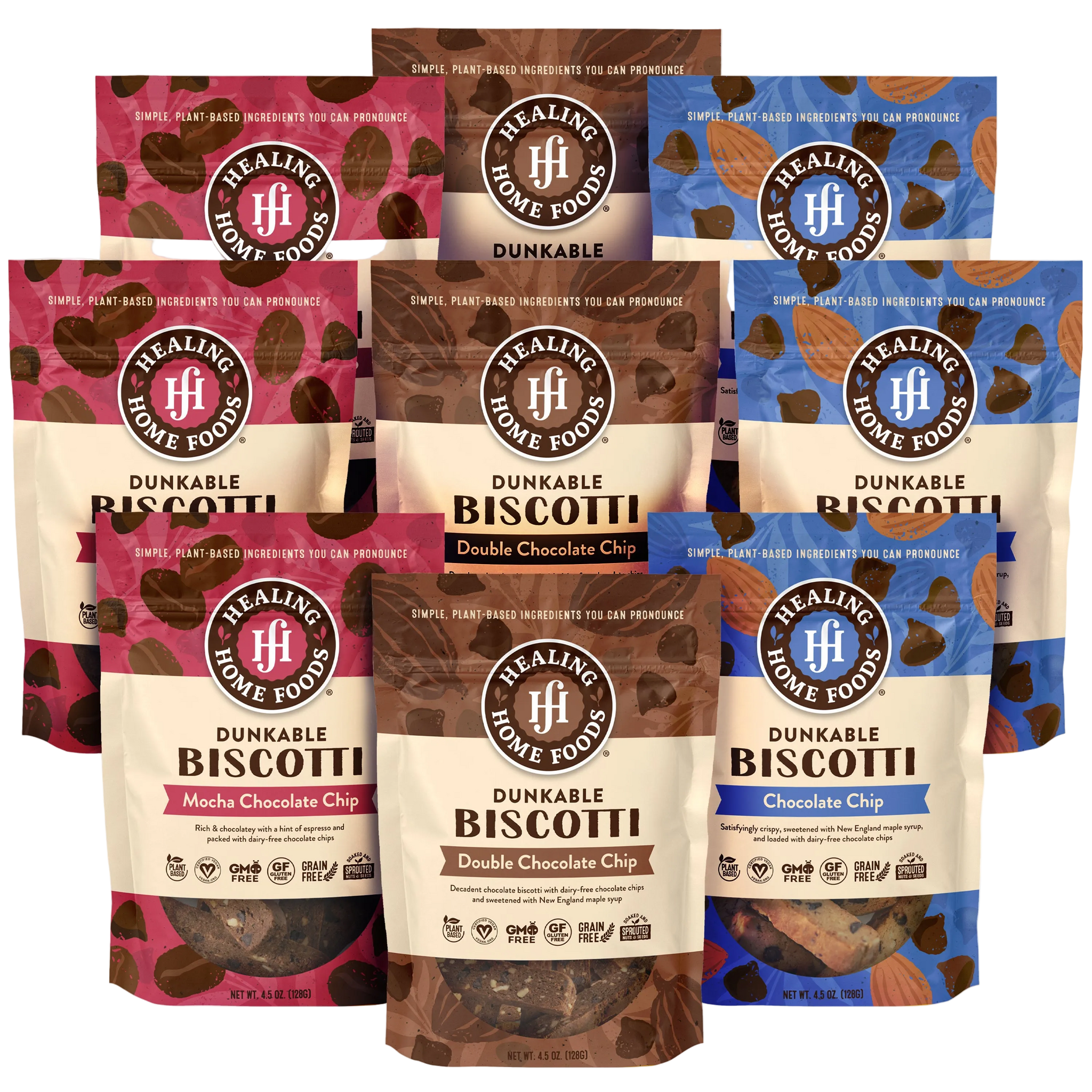 Biscotti Subscription Pack - Healing Home Foods Biscotti Subscription Pack - Healing Home Foods