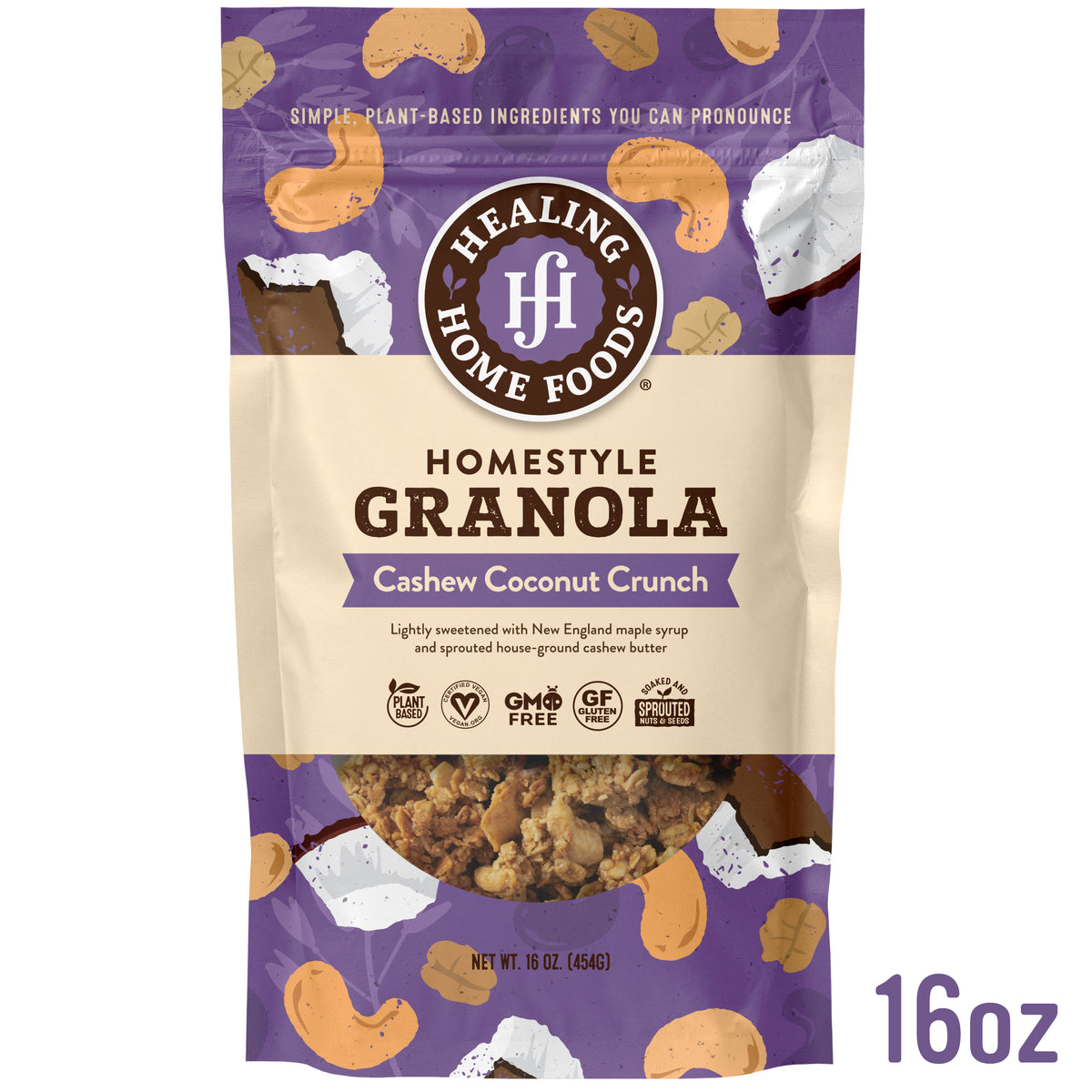 Cashew Coconut Crunch Granola