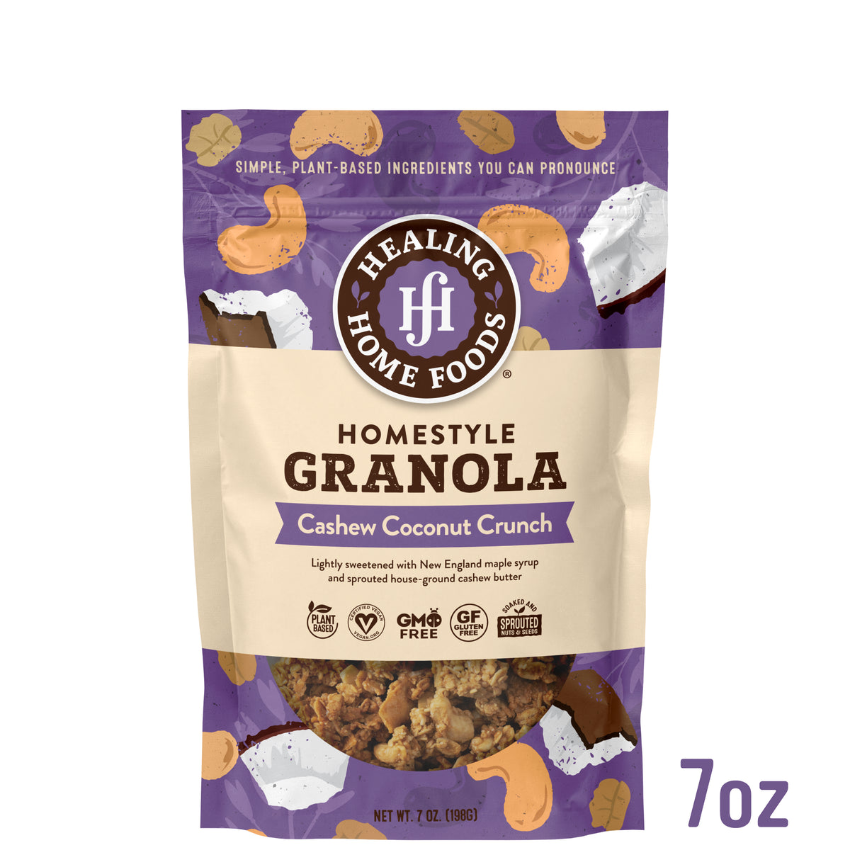 Cashew Coconut Crunch Granola