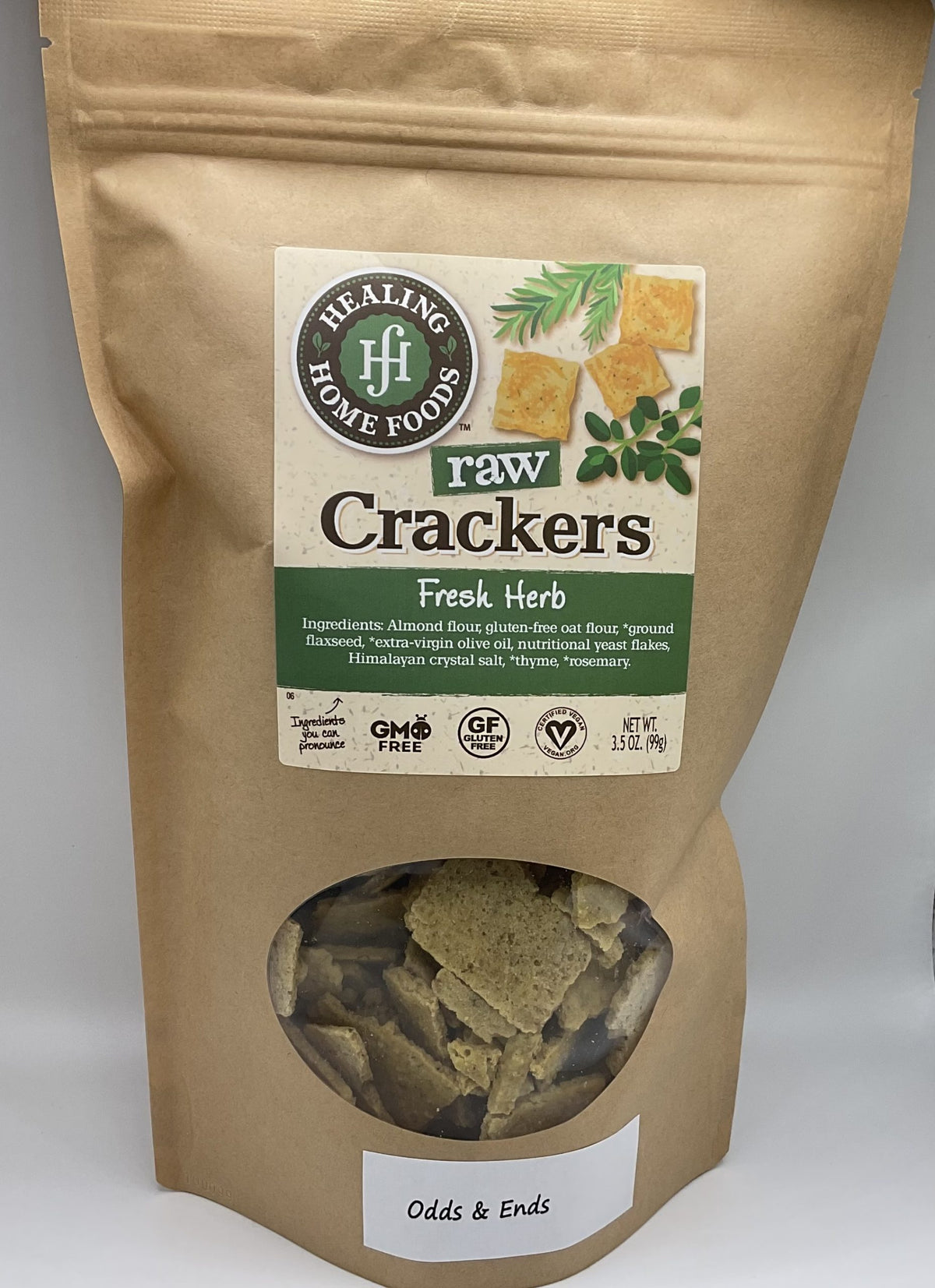 Odds &amp; Ends ~ Fresh Herb Crackers