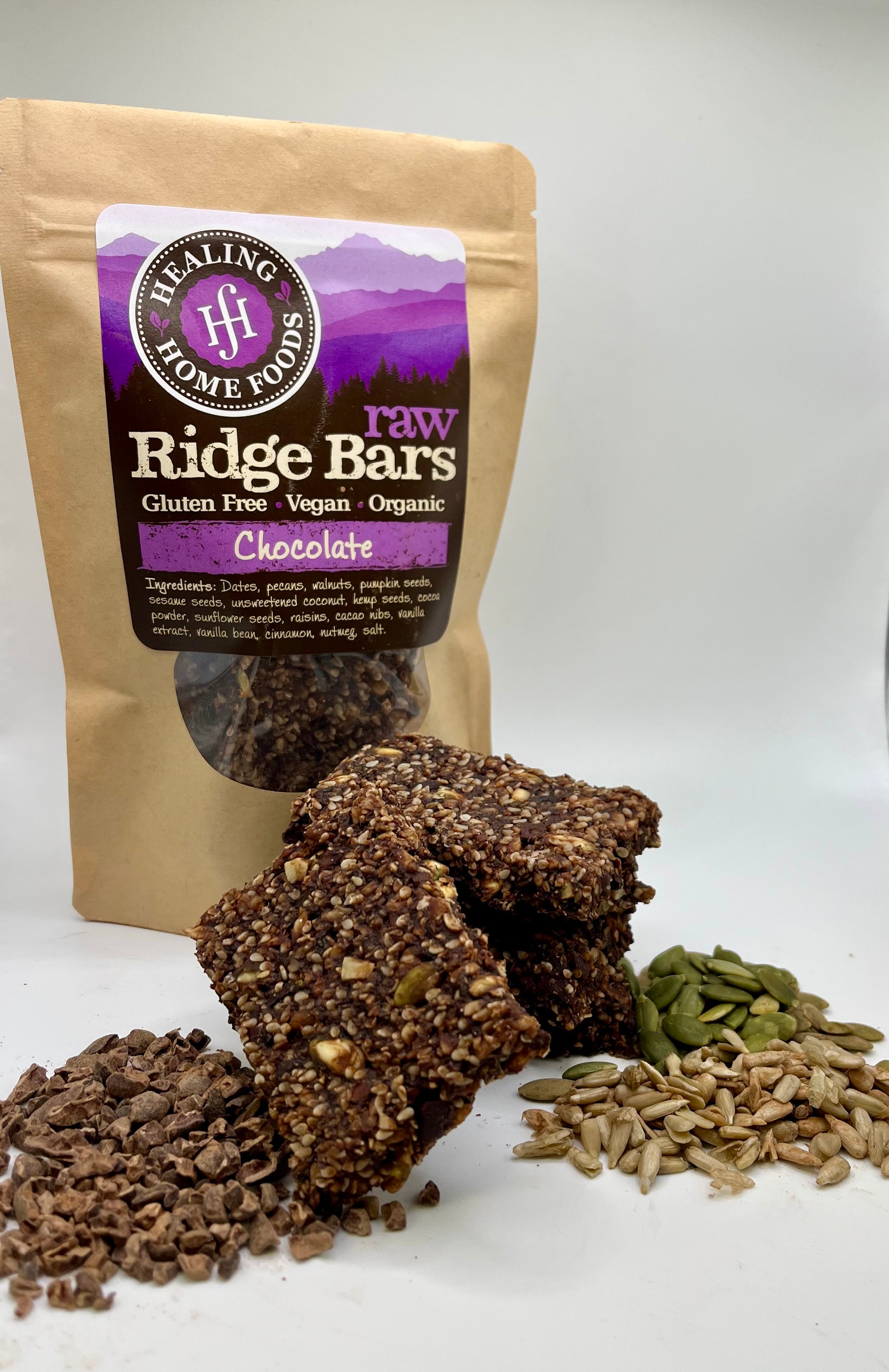 Heeling Ridge Chocolate Ridge Bar - Healing Home Foods
