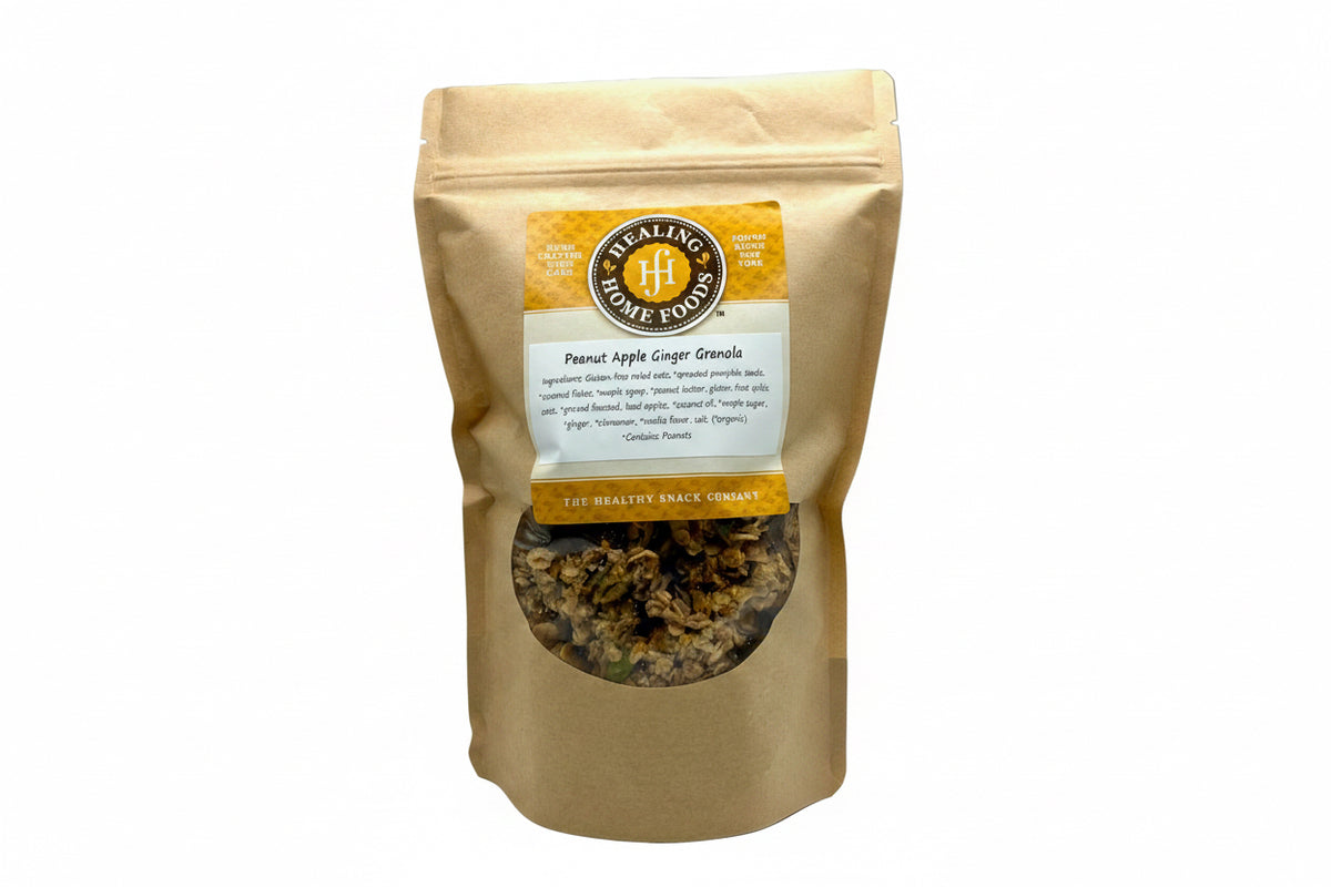 Peanut Apple Ginger Granola ~ Test Batch # 1