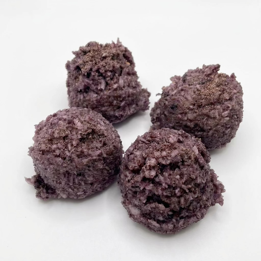 Blueberry Macaroons