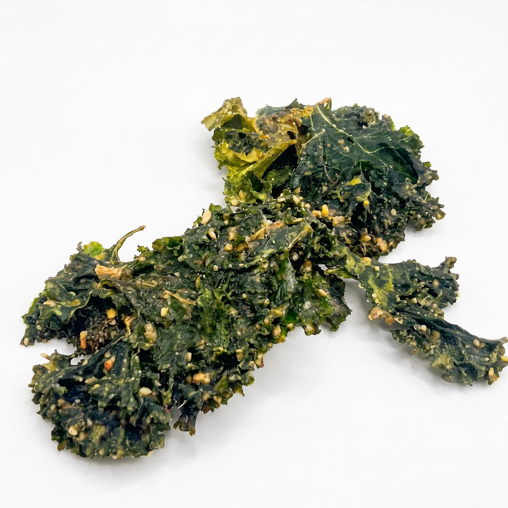 Almond Ginger Kale Chips