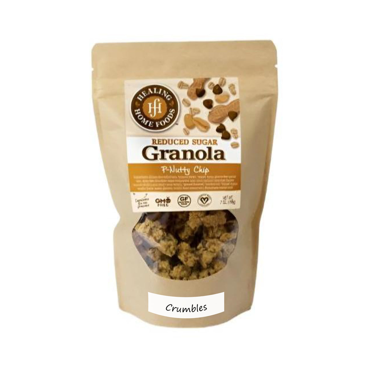 Crumbles ~ Reduced Sugar P-Nutty Chip