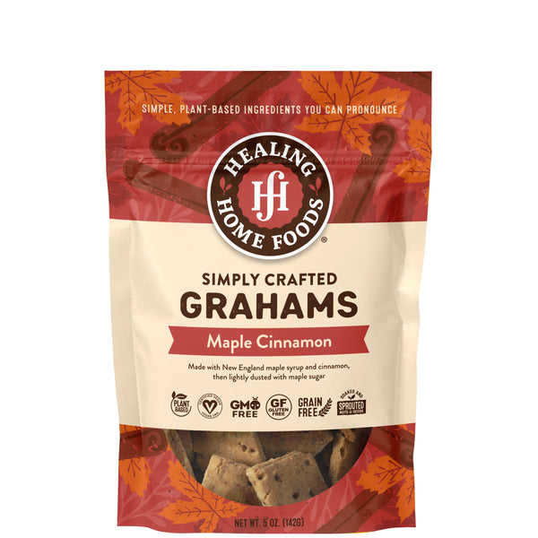 Baked Maple Cinnamon Grahams - Case of 8 - Healing Home Foods