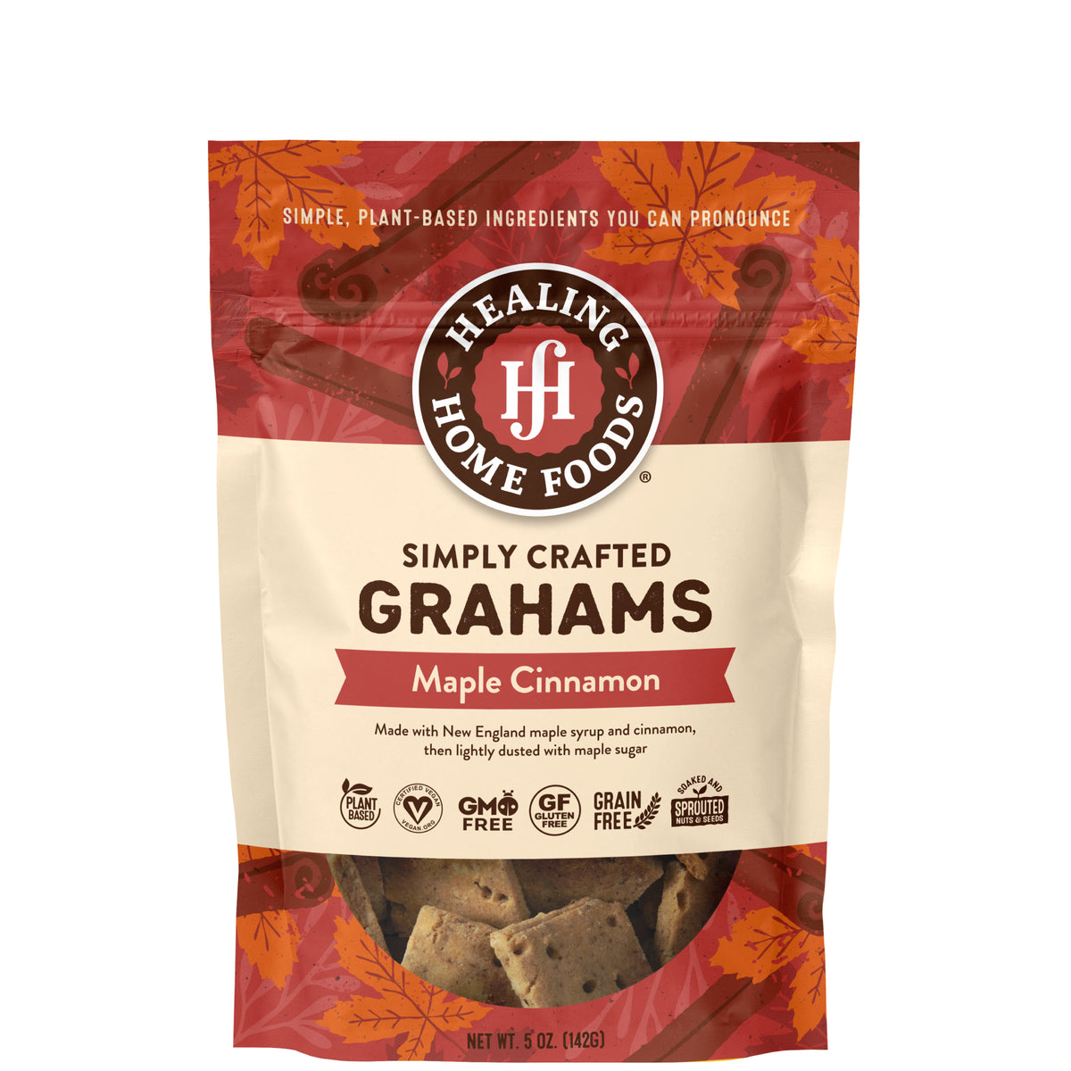Baked Maple Cinnamon Grahams