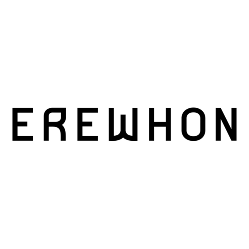 Erewhon logo in black on a white background